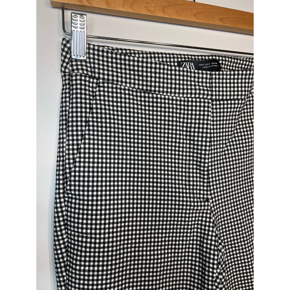 Zara Gingham Pants - image 4